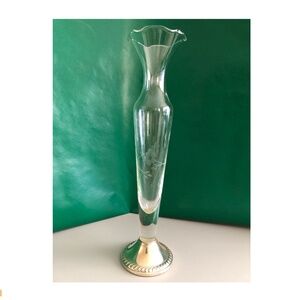 Handblown Crystal and Sterling by Duchin